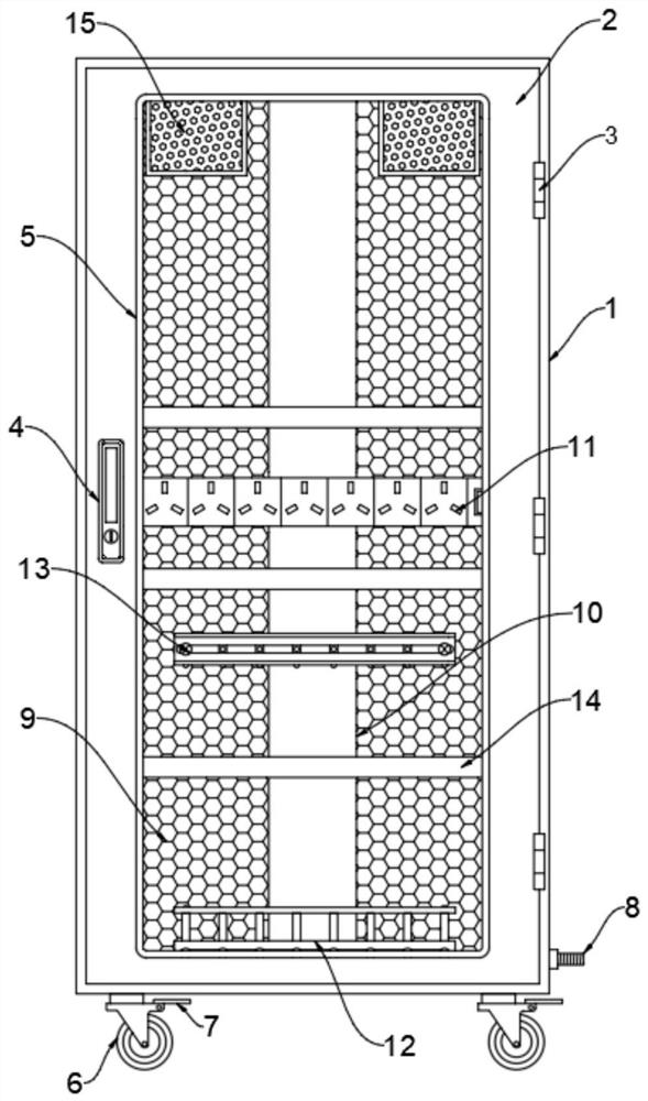 A kind of intelligent cloud cabinet and using method