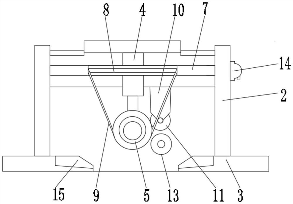 Automobile part machining and polishing device