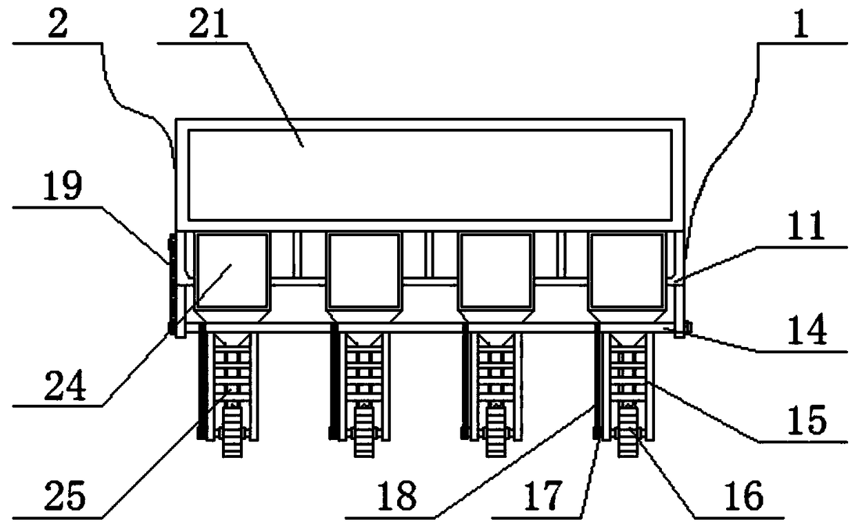 Agricultural multifunctional uniform sowing machine