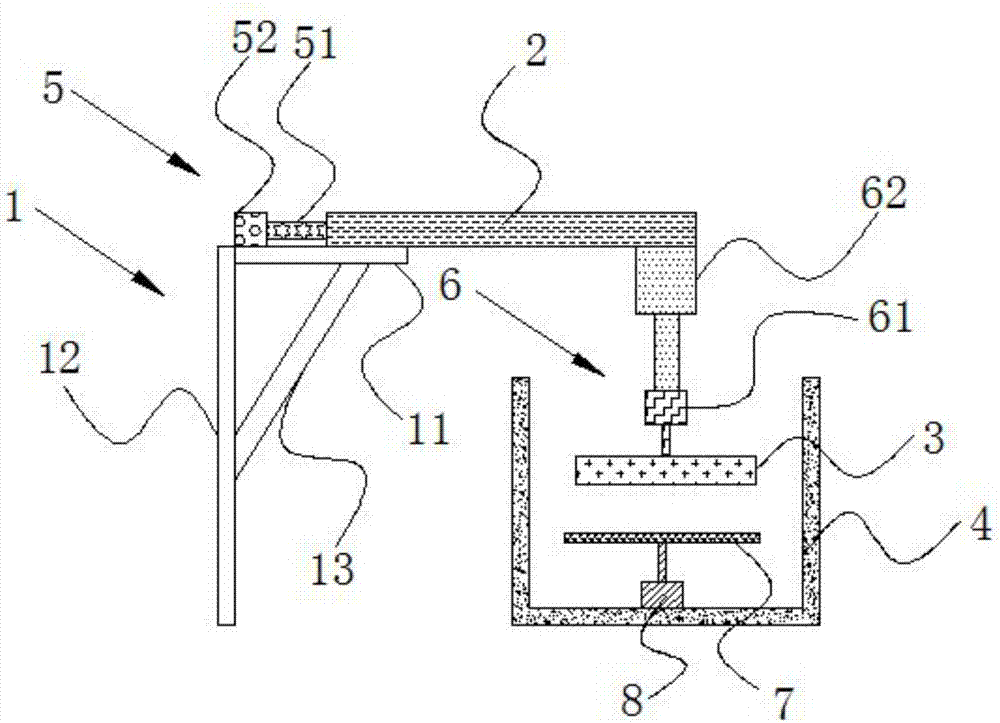 Metal sheet cleaning stirring device