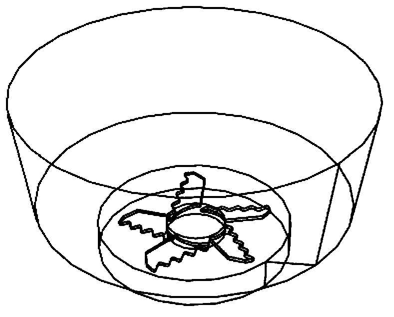 Turbulence method for preparing high-quality graphene