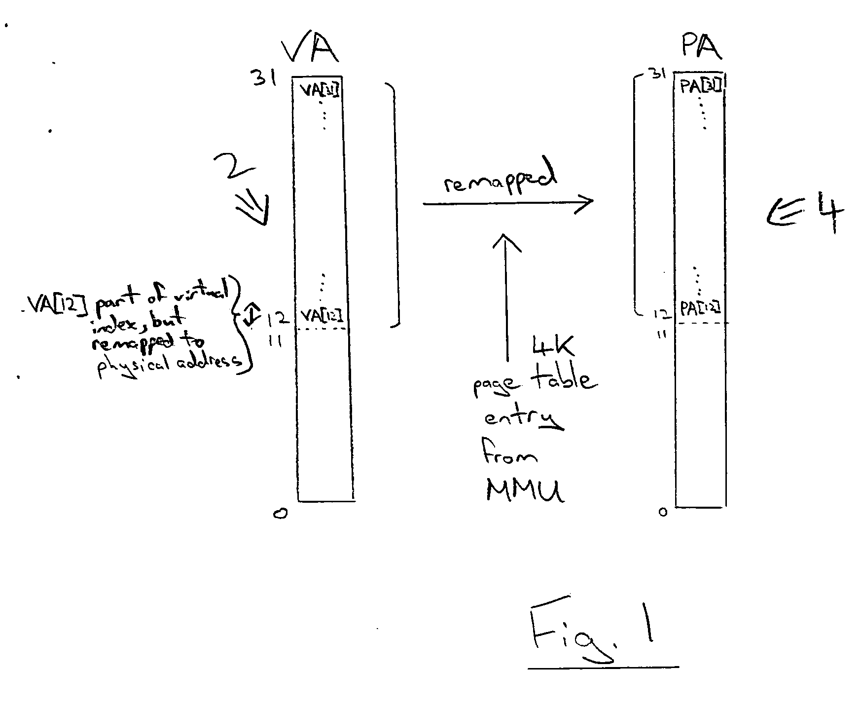 Alias management within a virtually indexed and physically tagged cache memory