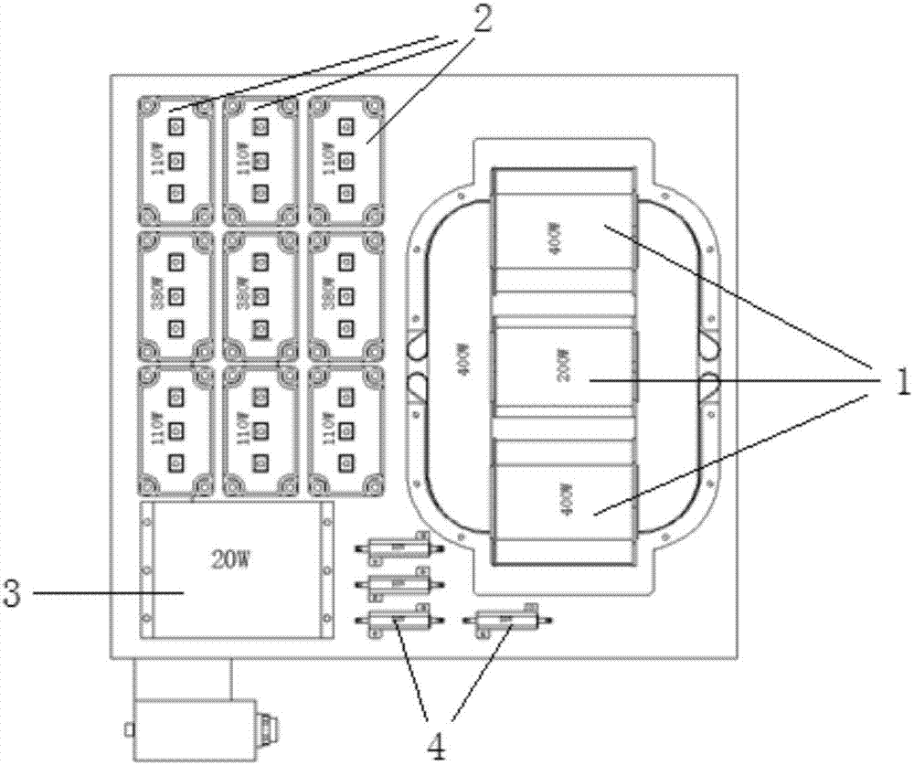 Liquid-cooling device of high-power self-coupling transformation rectifier for civil aircraft