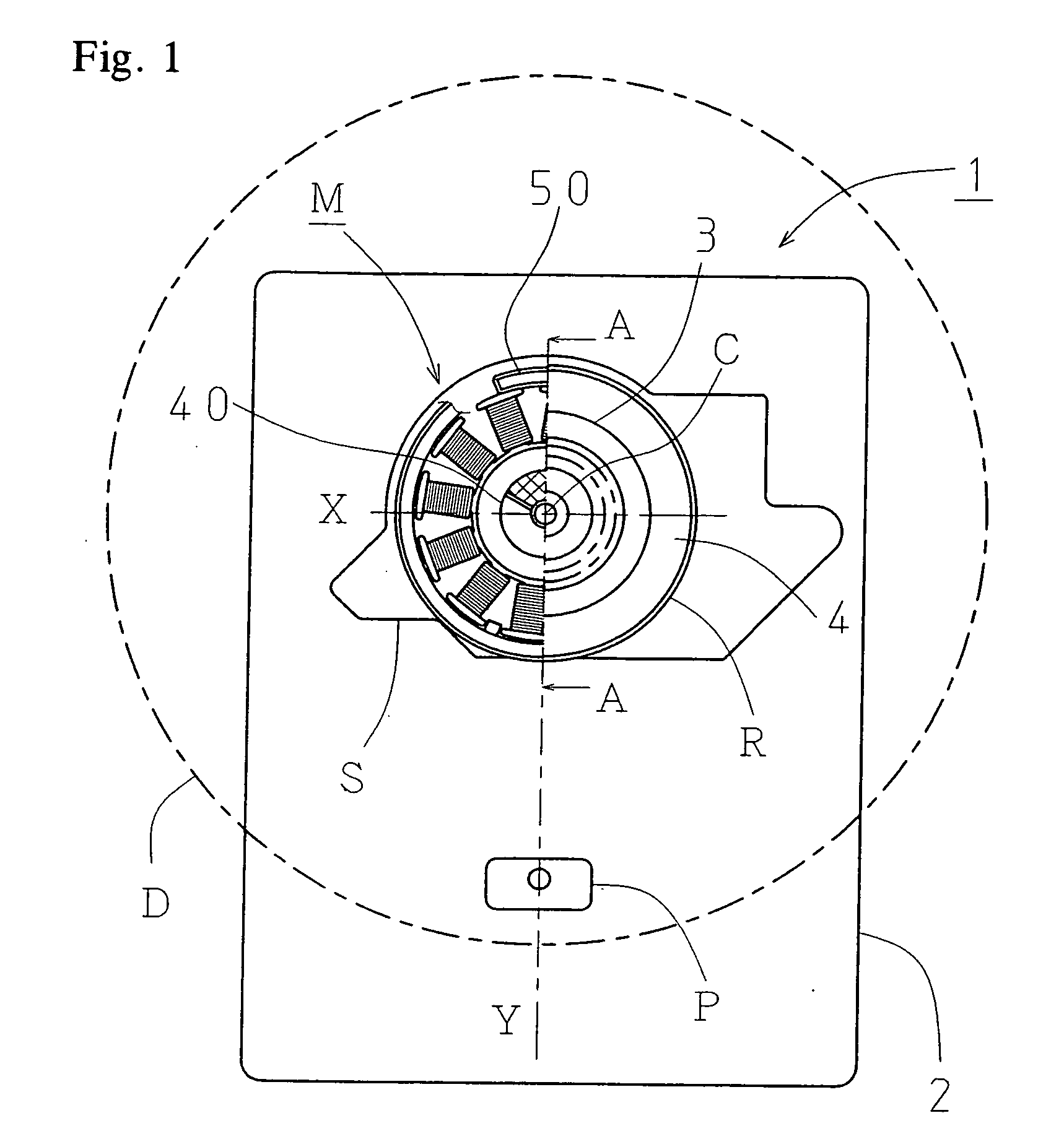 Spindle motor and disk drive unit