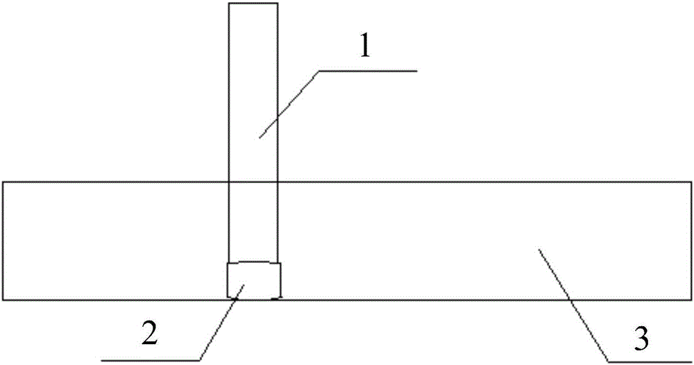 Construction method during beam penetrating of spool