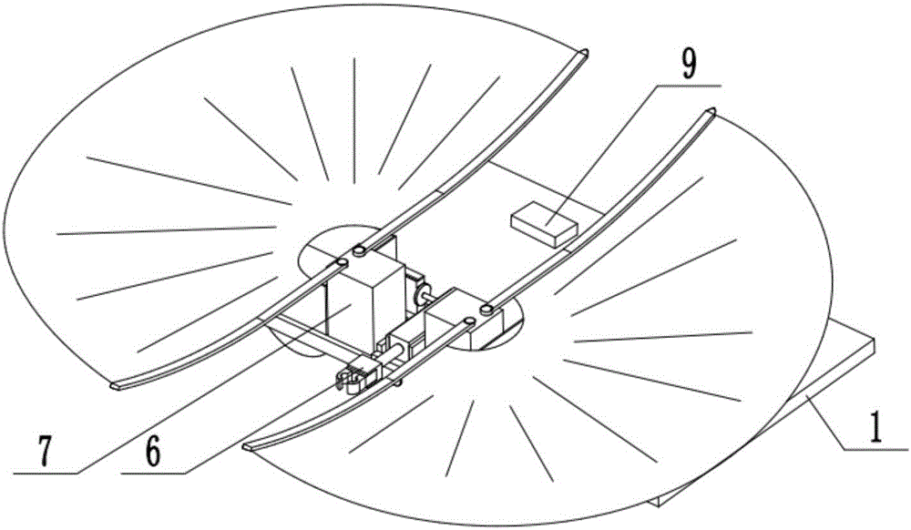 Equipment for automatically picking up cherries