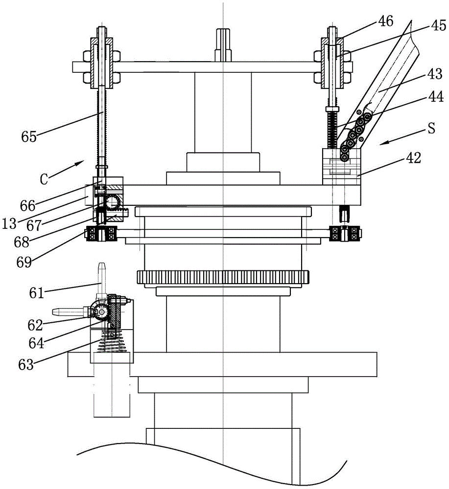 Multi-station rotary press machine