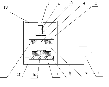 Method and device for forming plastic part microstructure based on laser heating