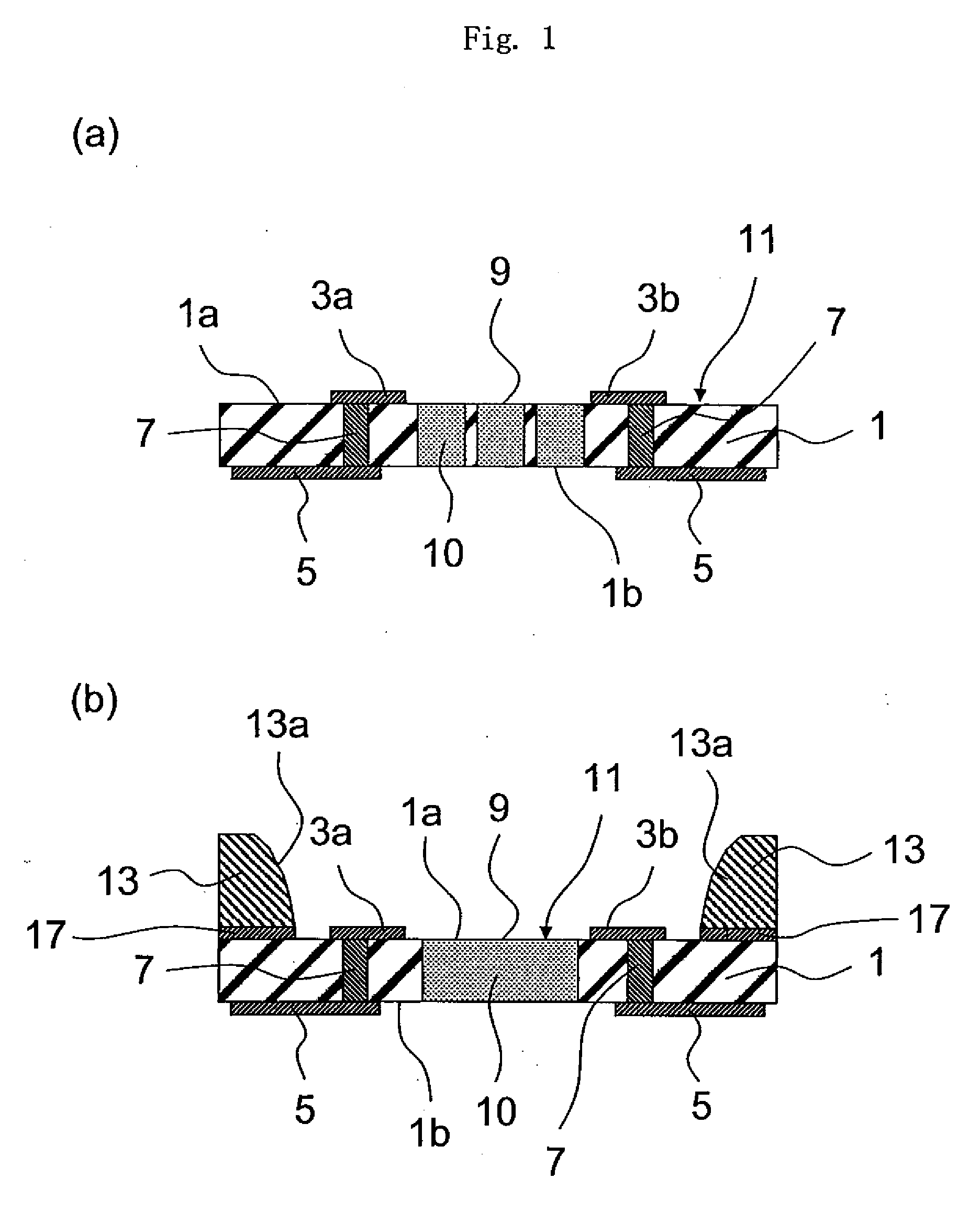 Wiring Board for Light-Emitting Element
