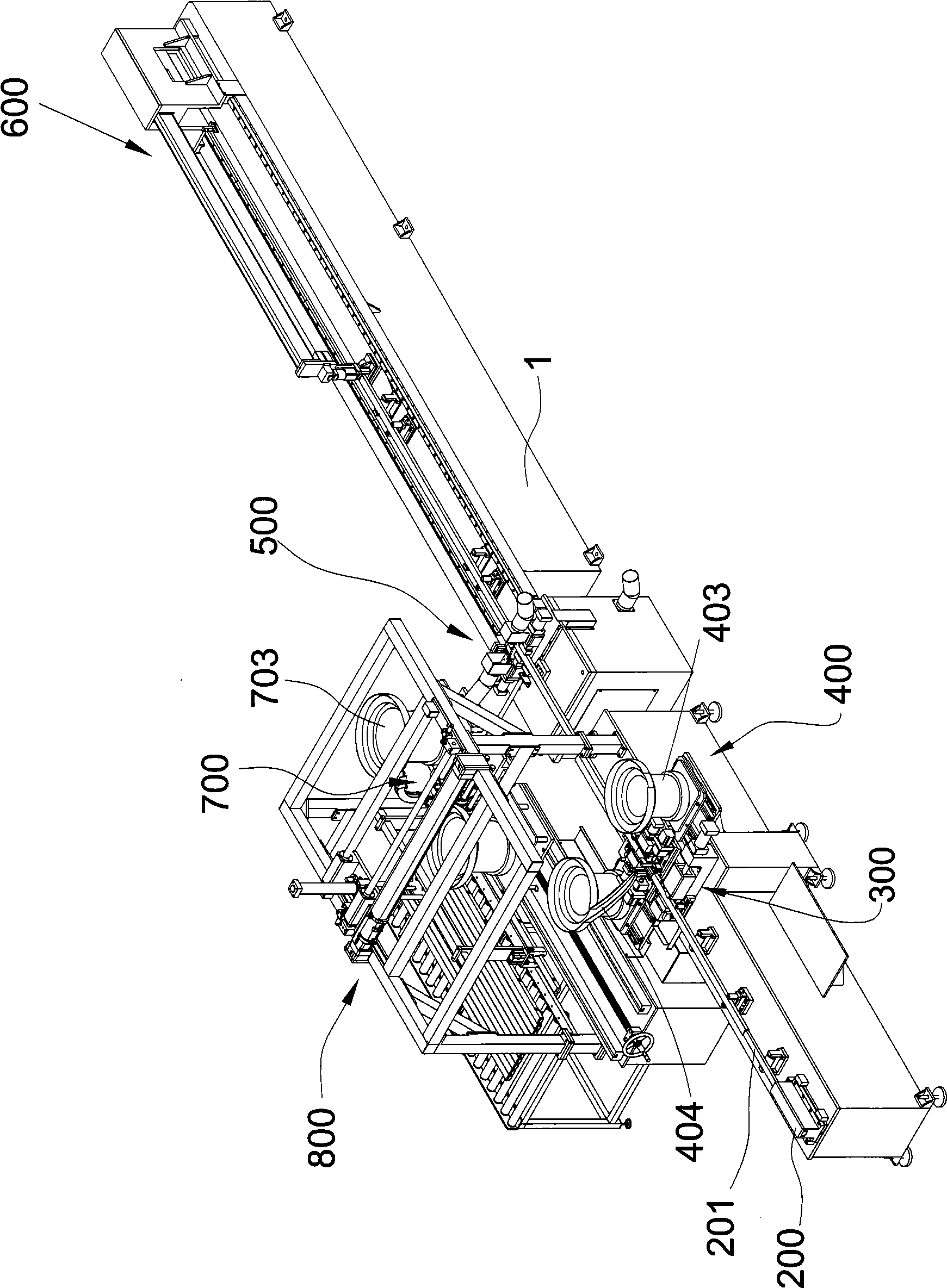 Method for automatically processing pipe fitting and equipment thereof