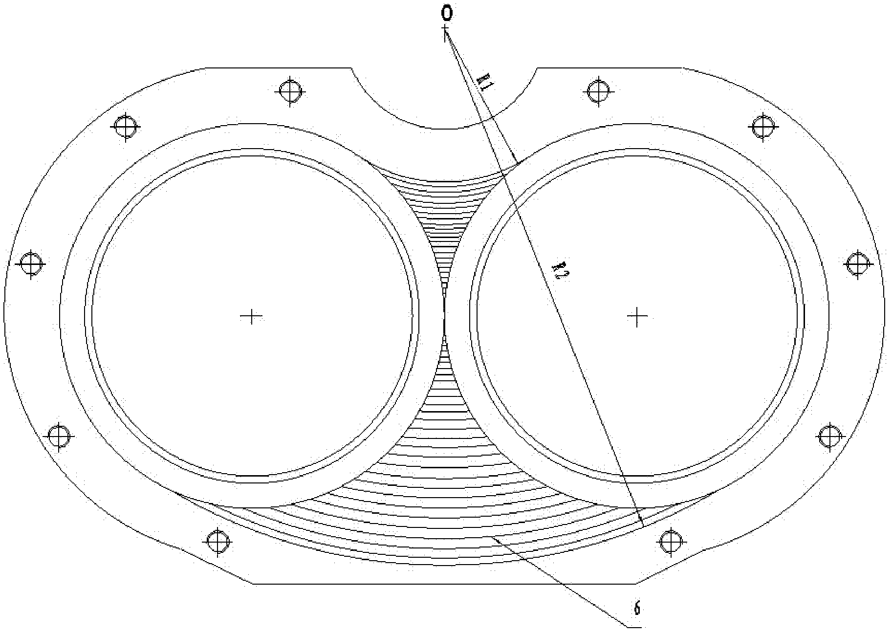 Dual-alloy cladding layer wear plate and preparation method