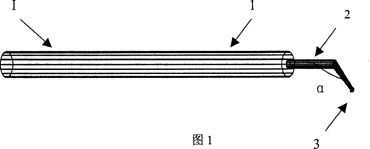 Full embedding bed deep lamellar cornea grafting composite instrument