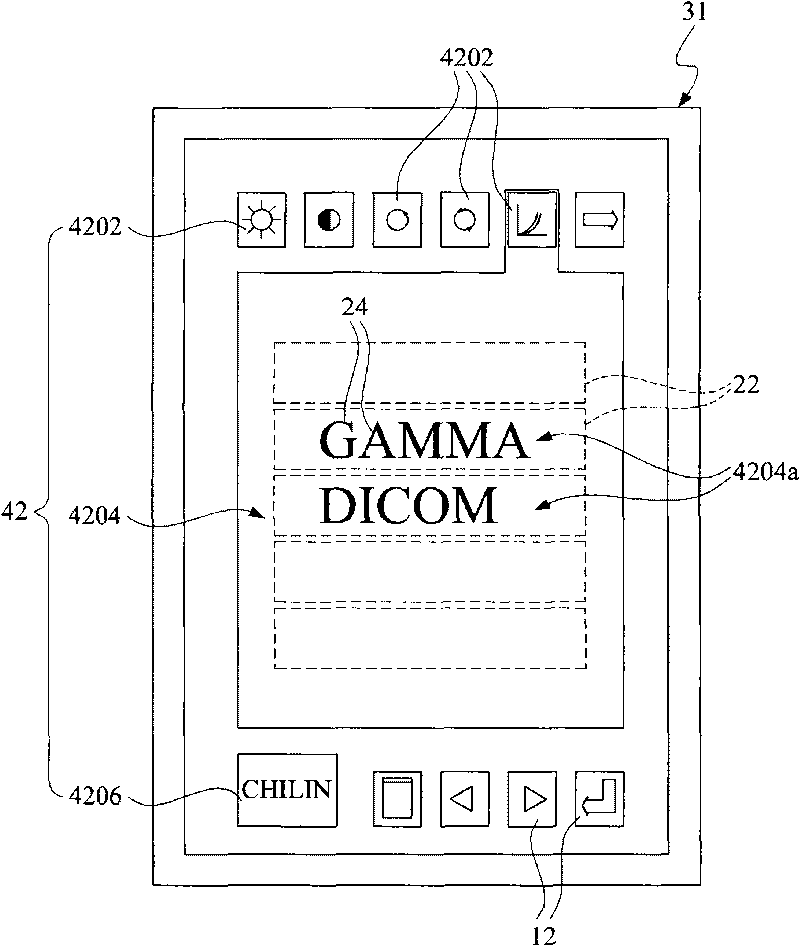 Display system and method of screen