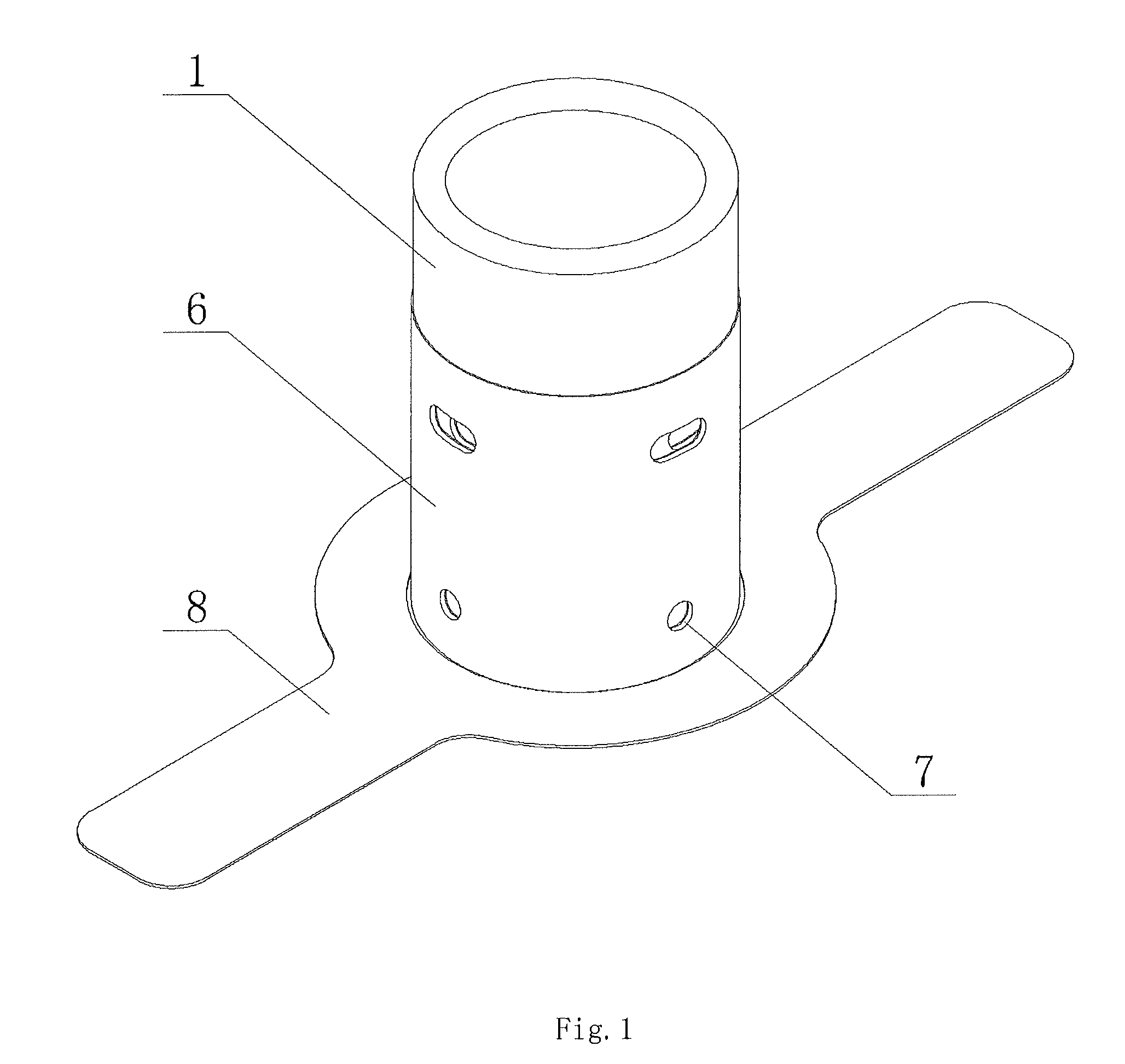 Magnetic moxibustion device