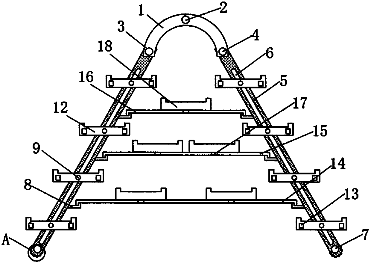 Novel rice seedling hole tray breeding device