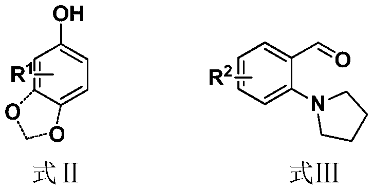 A kind of benzylation synthetic method of phenolic compound