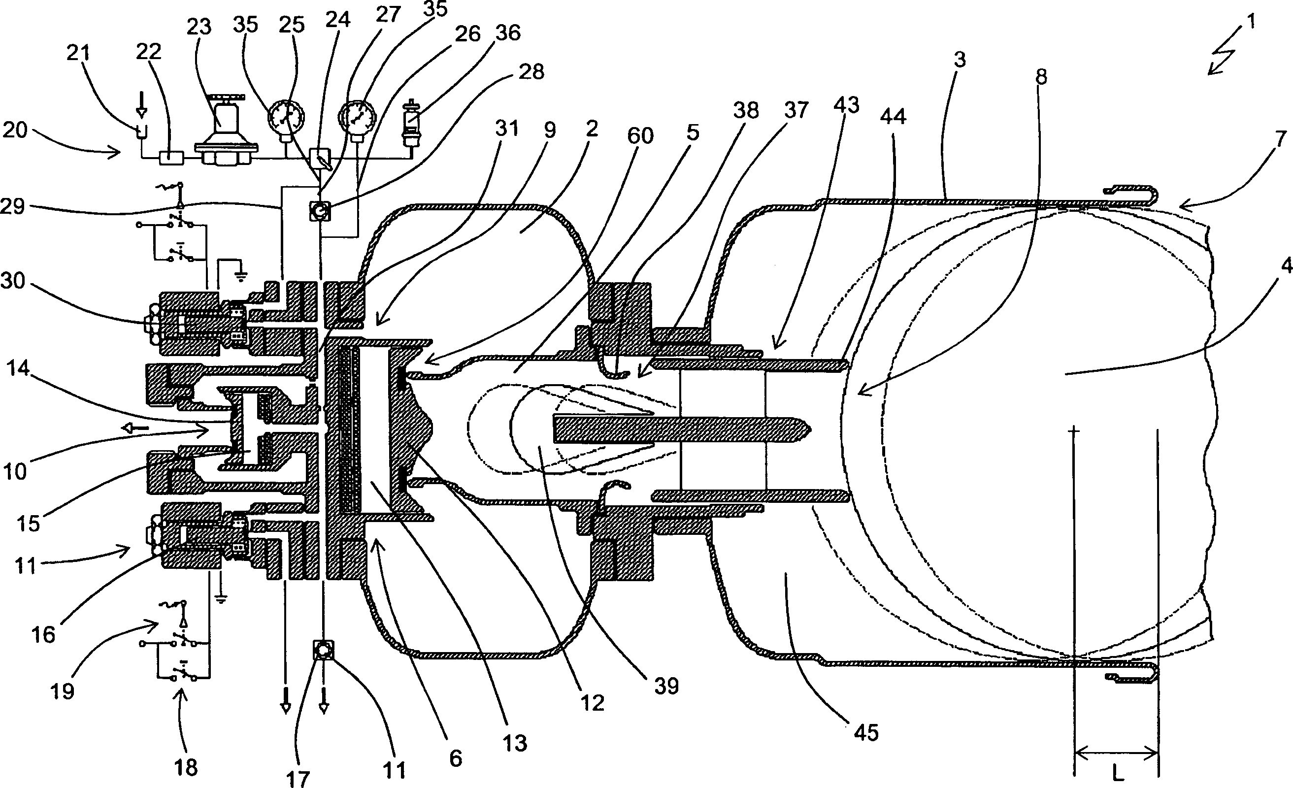 An apparatus for launching balls for sports practice