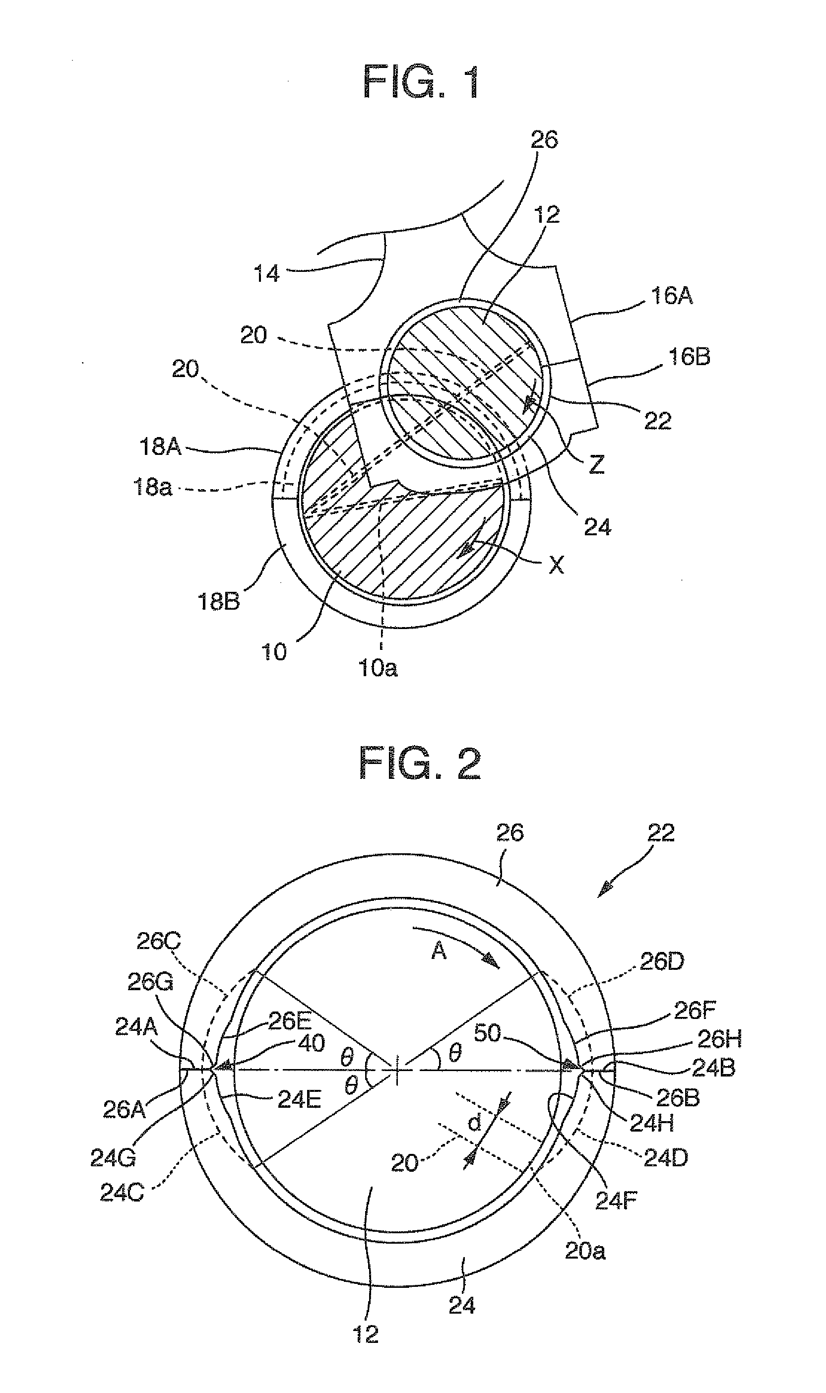 Connecting rod bearing for internal combustion engines and connecting rod bearing device