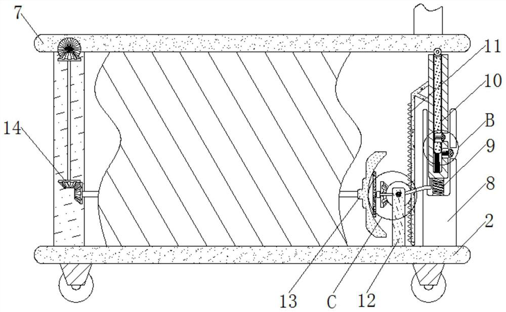 An adaptive adjustment device for wheelchair seat cushion based on the principle of electromagnetic induction