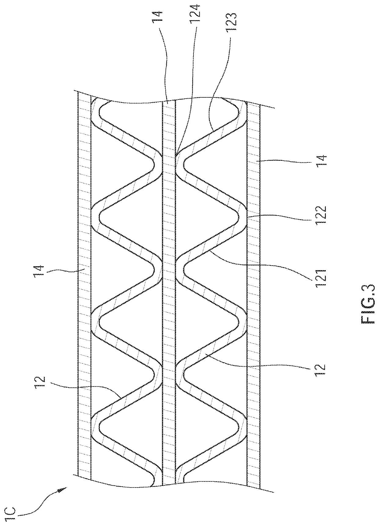 Waterproof corrugated paper, manufacturing method thereof, manufacturing apparatus thereof, and usage thereof