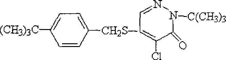 Method for preparing fenbutatinoxide pyridaben missible oil