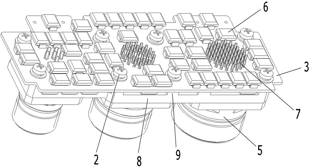 Lightning protection connector assembly and equipment cabinet using the lightning protection connector assembly