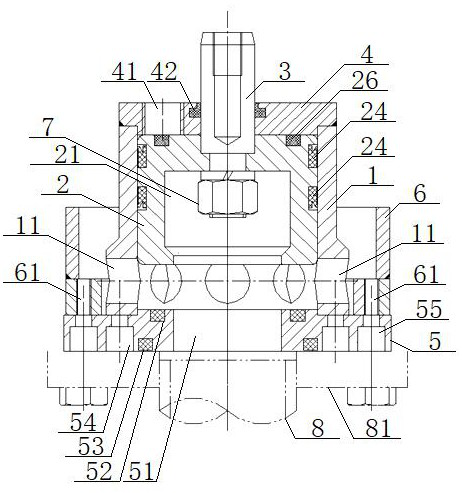 Sand-injecting exhaust pinch valve of core making machine