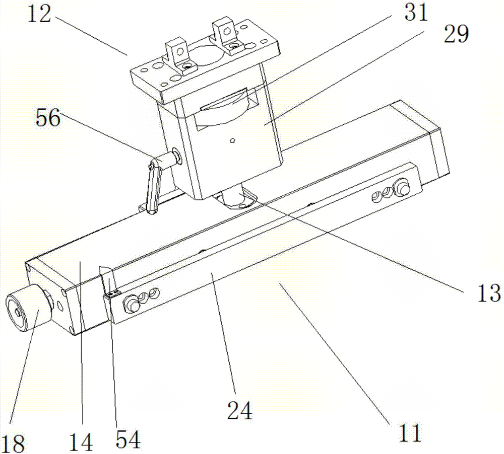 Novel fine adjustment structure design of oval printing machine