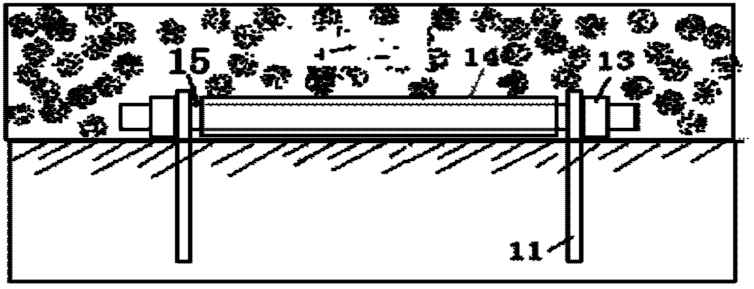 Method for observing and calculating depth of newly-generated swelling shrinking deformation of excavation expansive soil slope surface