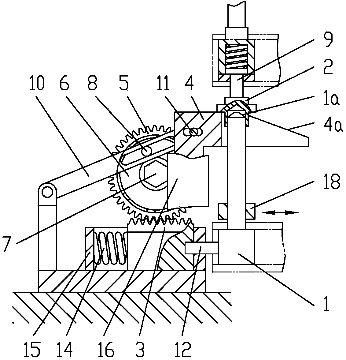 Brush roll system with automatic brush roll replacing function