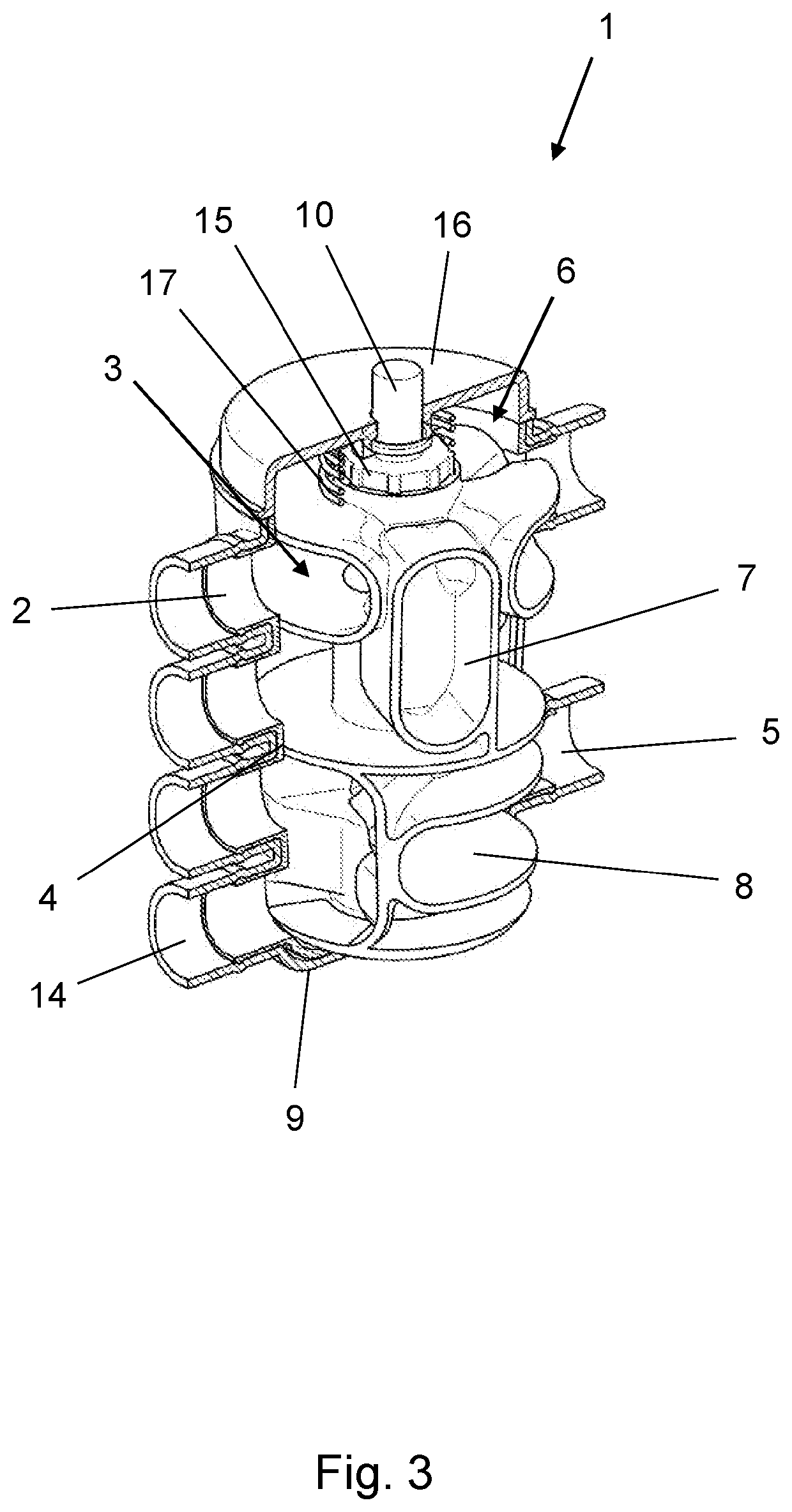 Conical rotation valve