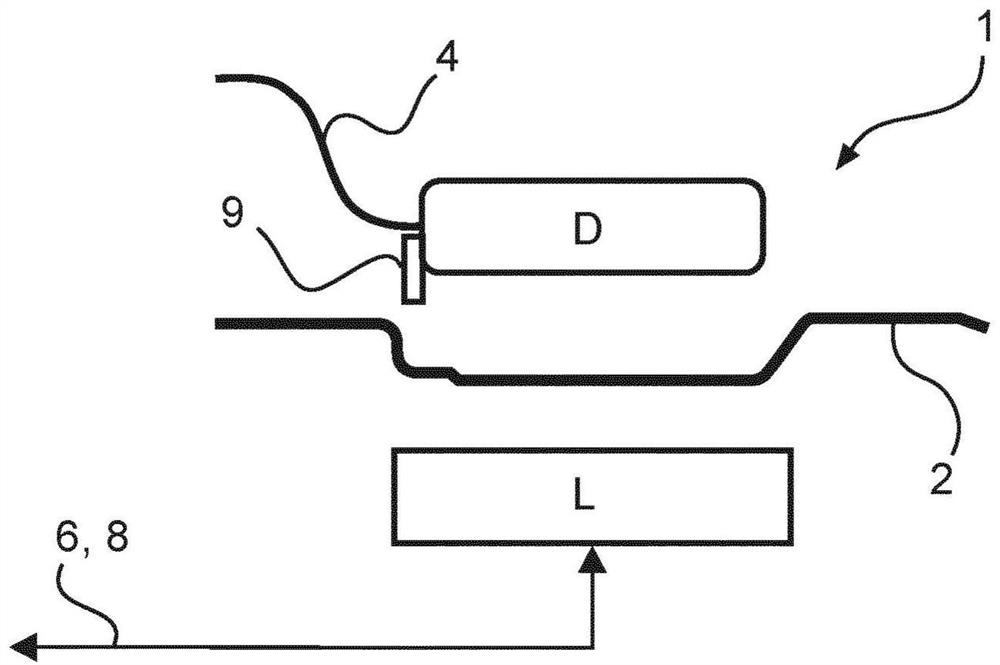 Connector providing a connection through a flexible barrier