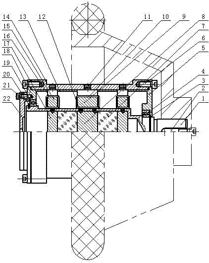 Magnetic fusion motor