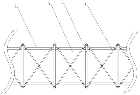 Passive-type building stainless steel assembly-type reinforcement structure system