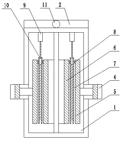 Manufacturing method of vacuum external applied load insulation board
