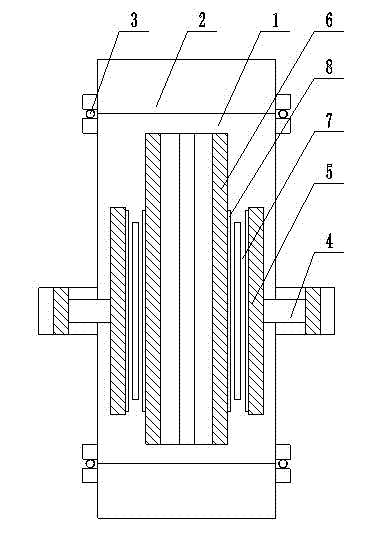 Manufacturing method of vacuum external applied load insulation board