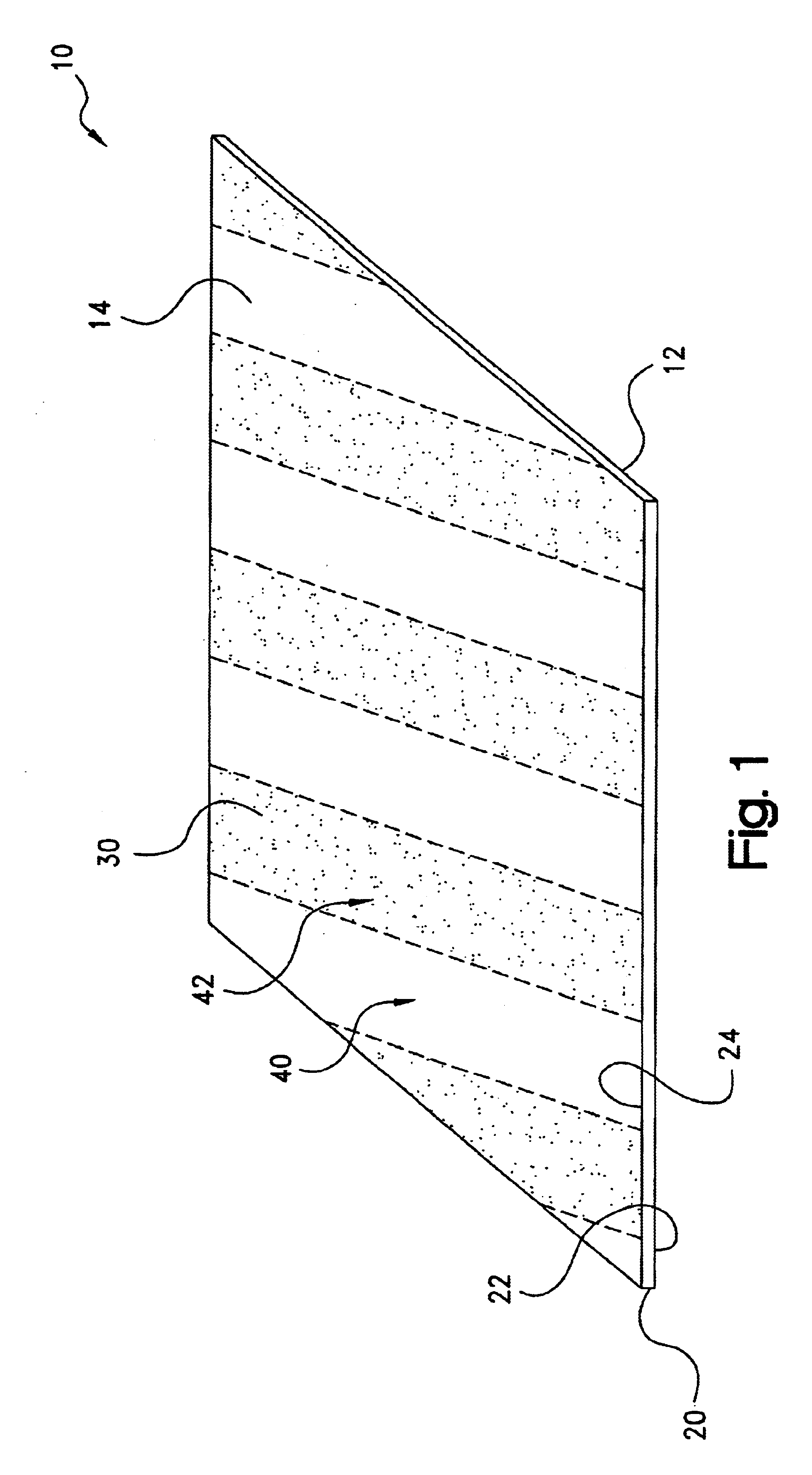 Thermal interface material having a zone-coated release linear