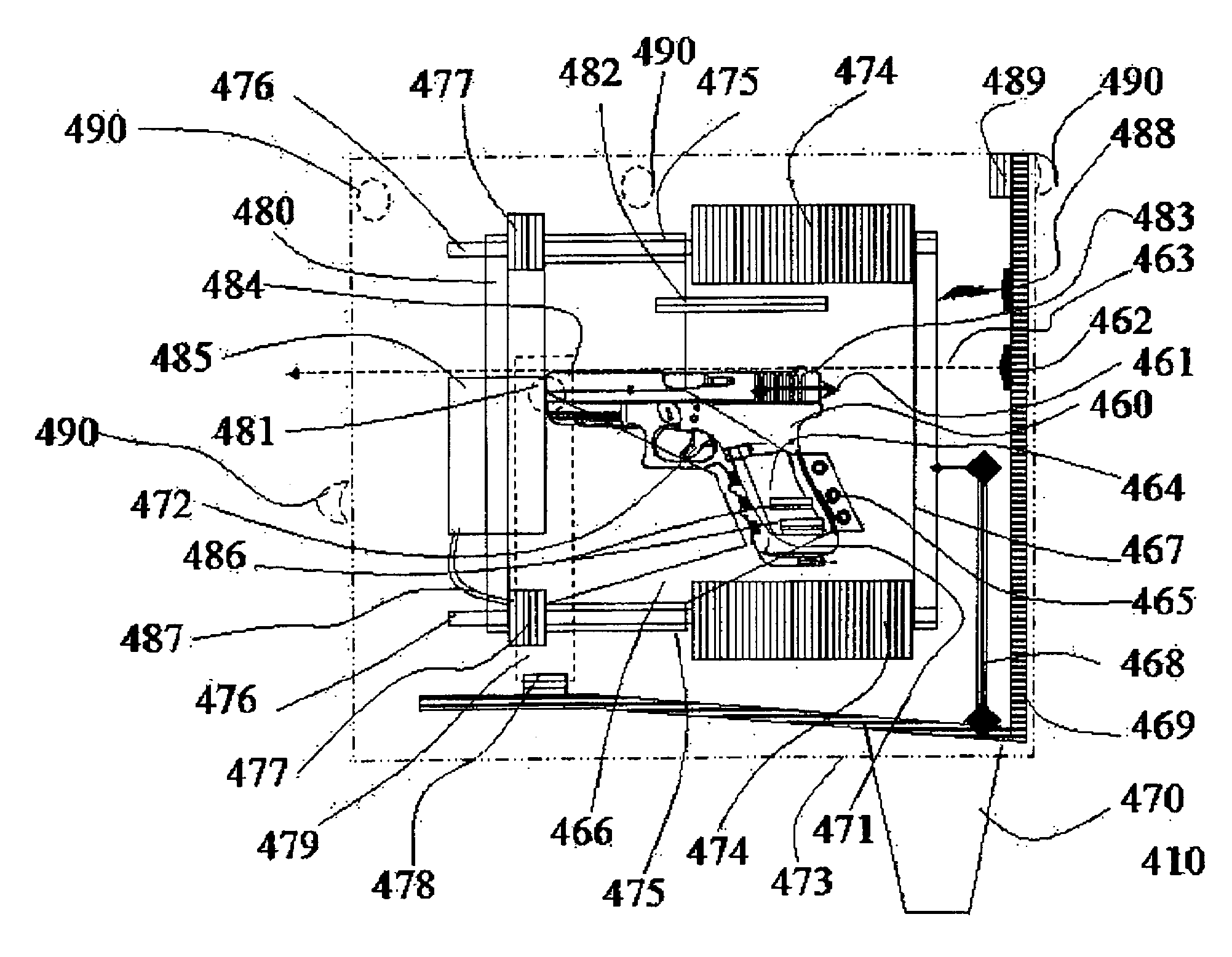 Method and accessory device to improve performances of ballistic throwers