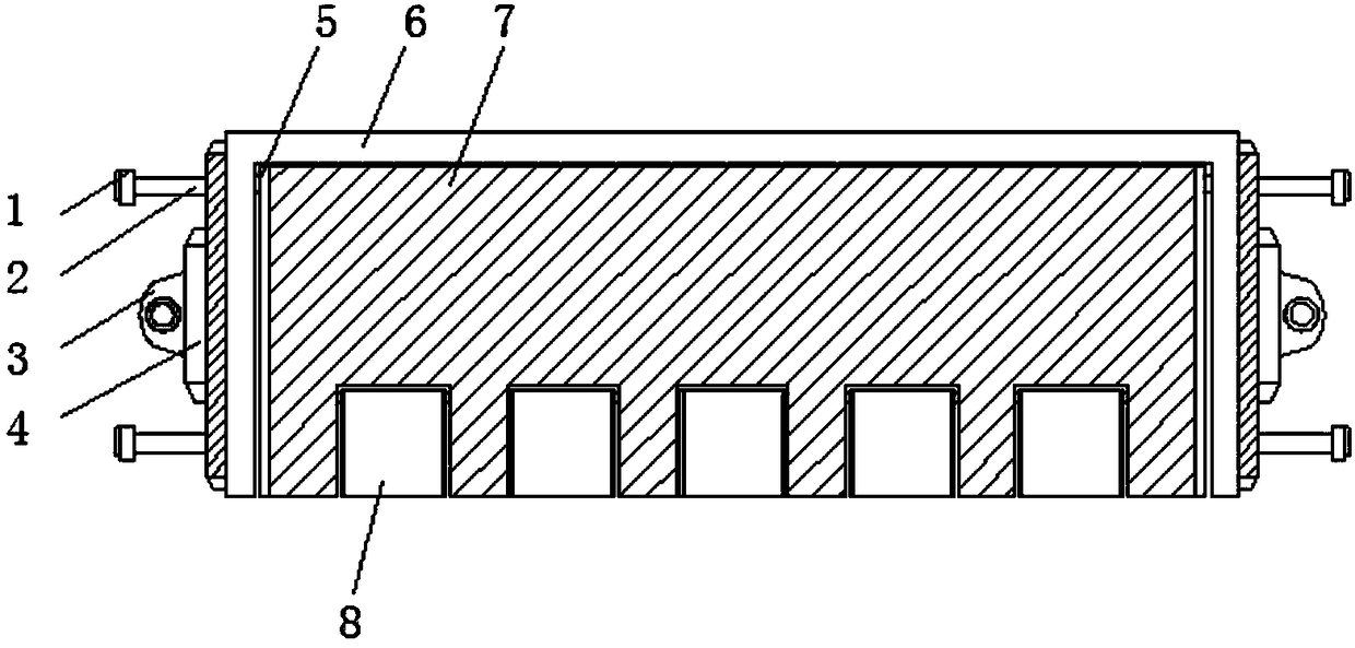 Logistic baffle with intercepting function