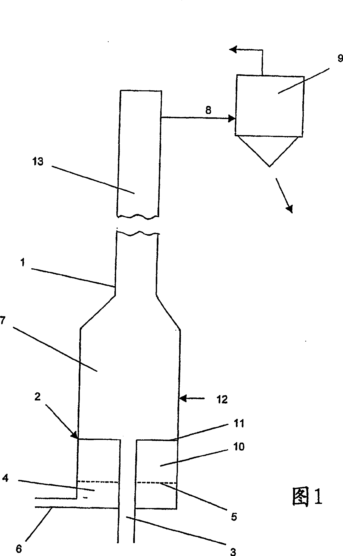 Method and apparatus for the conveyance of fine-grained solids