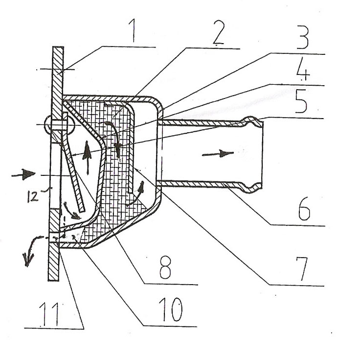 Energy-saving breather for engine