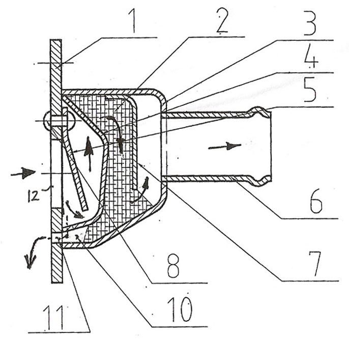 Energy-saving breather for engine