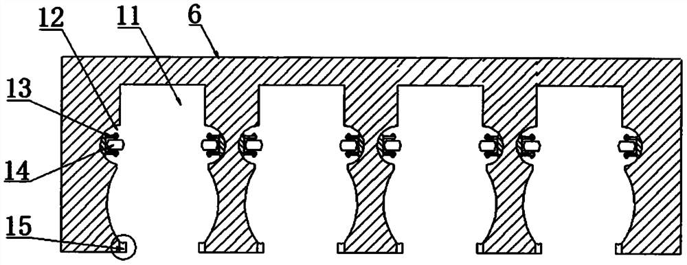 Automatic cupped wine bottle cleaning device based on electrical engineering