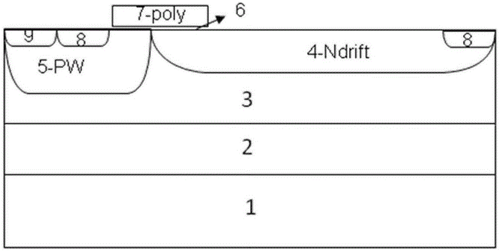 DDDMOS device and manufacture method thereof