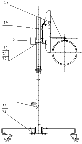 Charged droplet charge-to-mass ratio real-time measurement device easy to disassemble and assemble