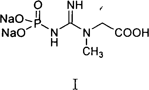 Synthesis of phosphocreatine disodium salt