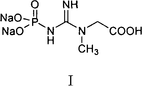 Synthesis of phosphocreatine disodium salt