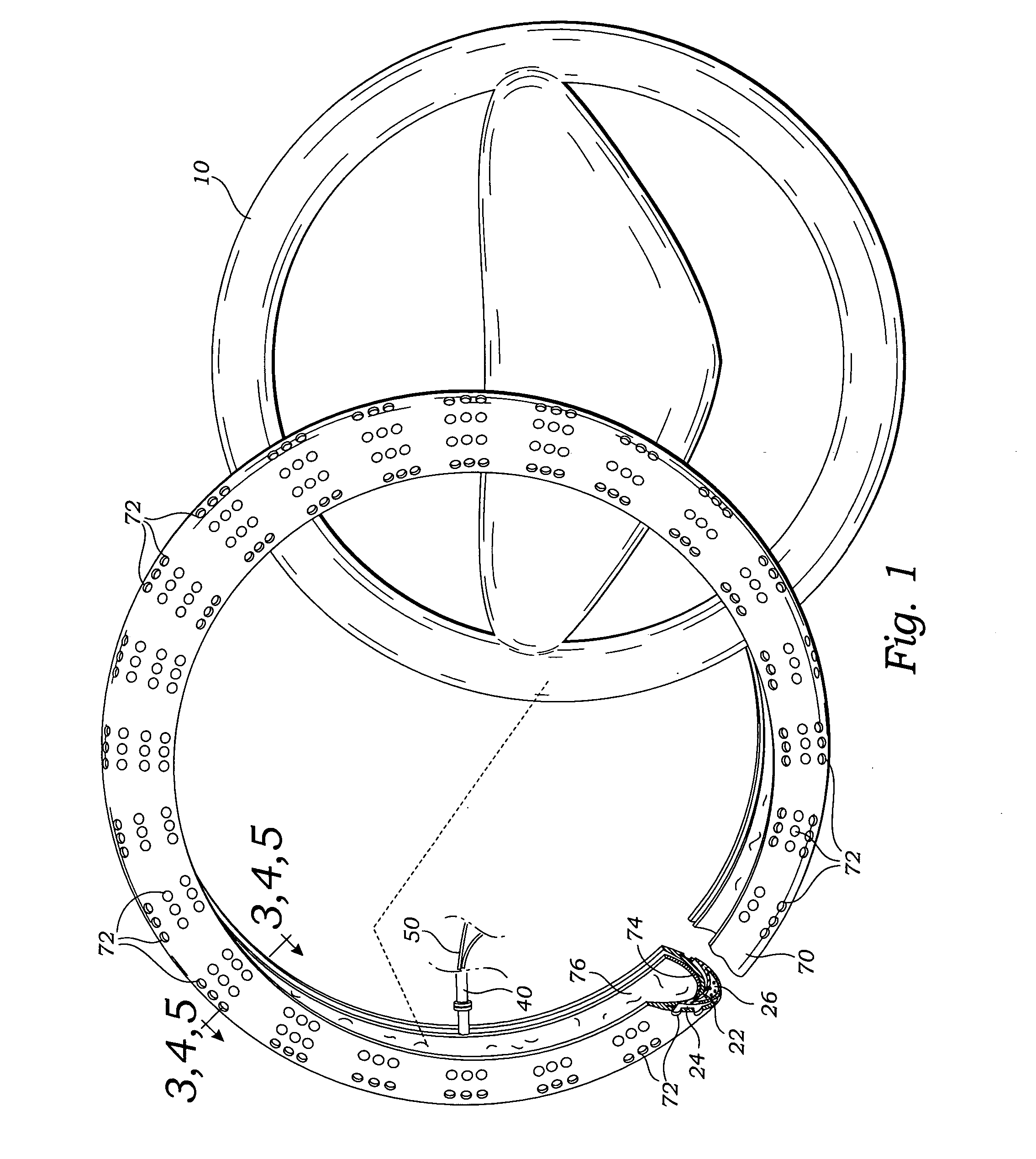 Steering wheel vapor collection and sensing system using suction