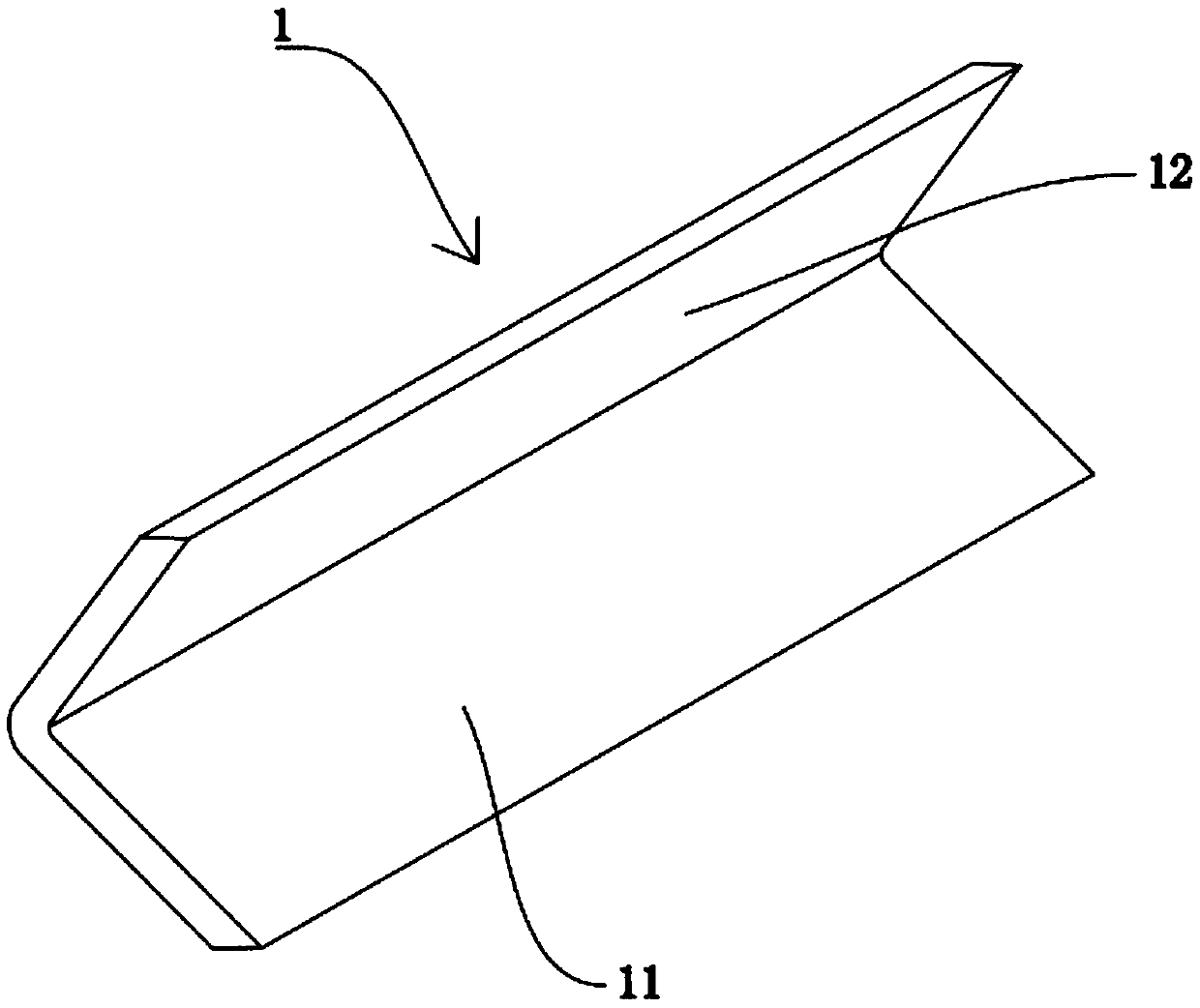 Hemp fiber corner protector and preparation method thereof