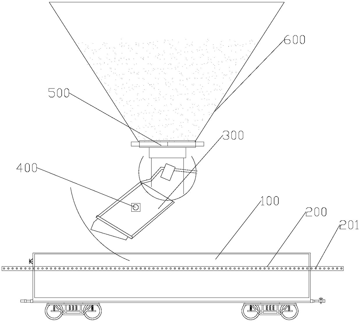 Intelligent truck loading method and device